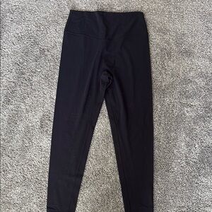 Vitality Black High-Waisted Leggings